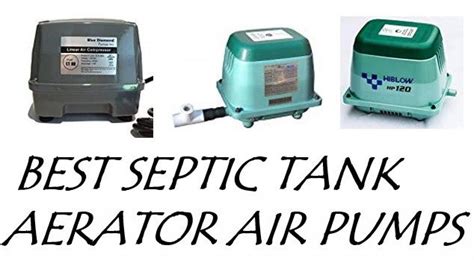 septic tank aerator pump near me